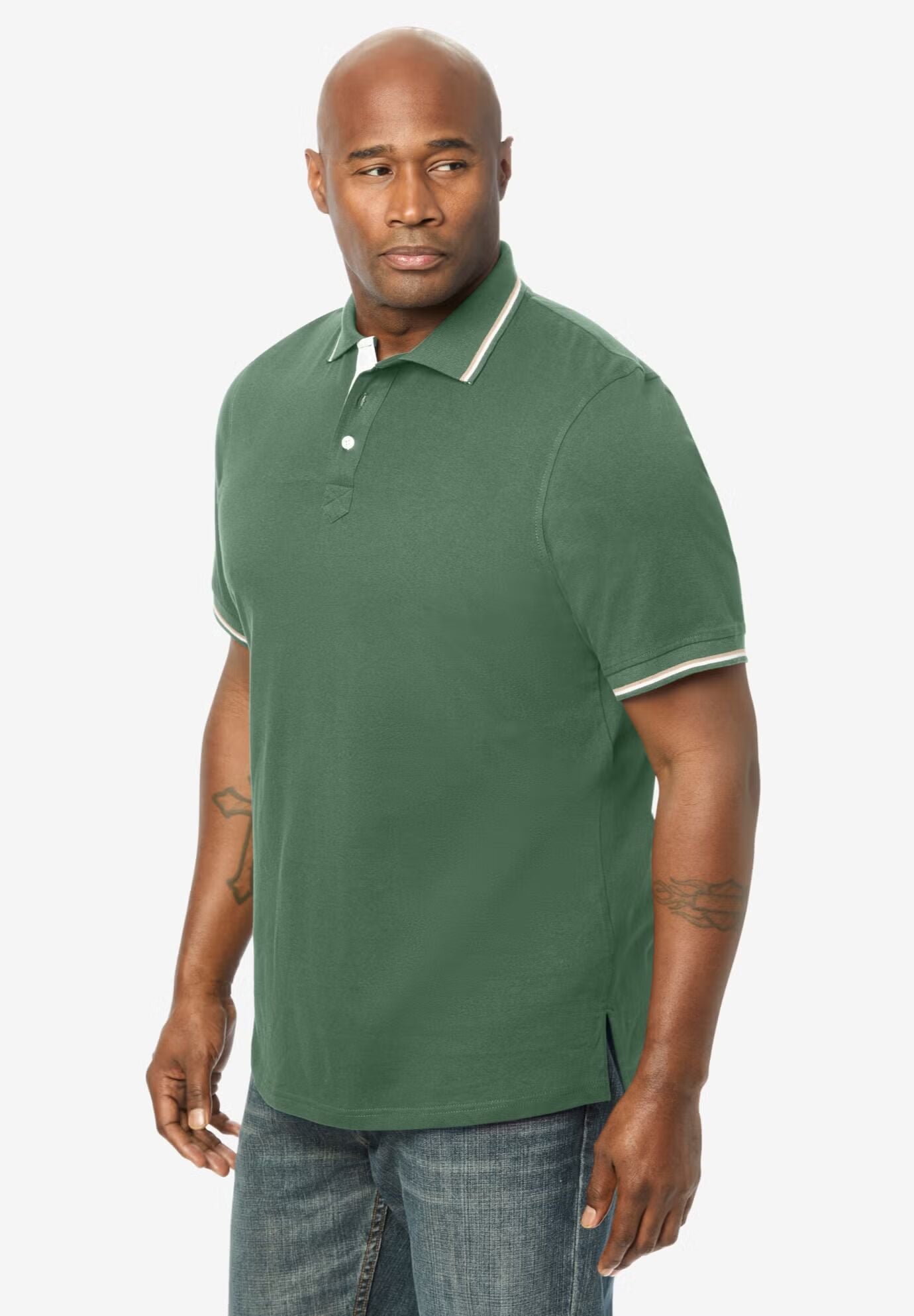 Dark Ivy Double Tipped Polo PSM-9926