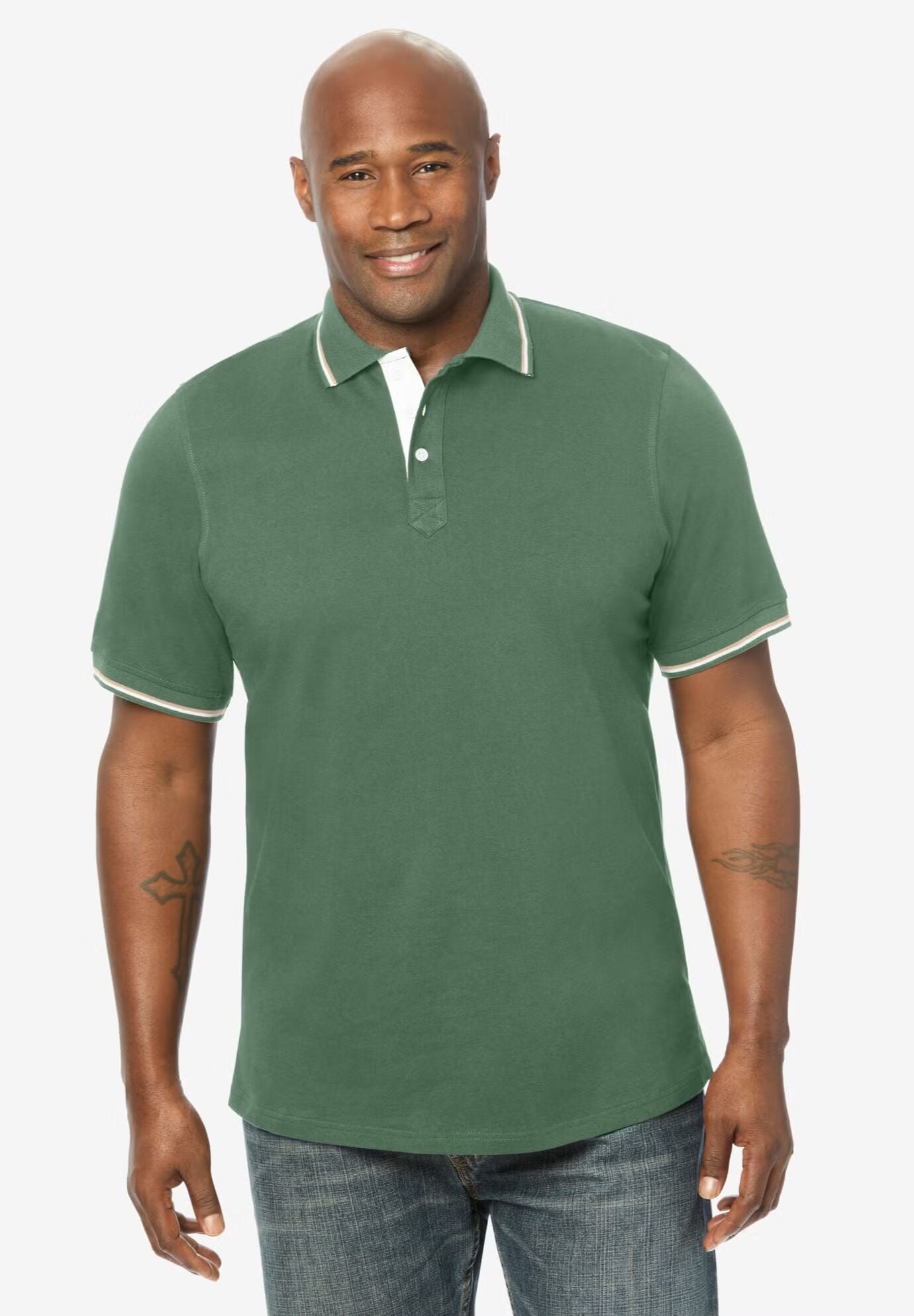 Dark Ivy Double Tipped Polo PSM-9926