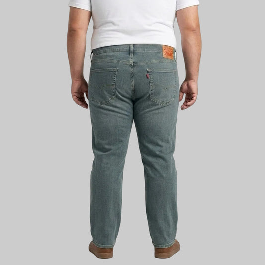 Dark Teal Slim Fit Stretch Jeans PSM-10169