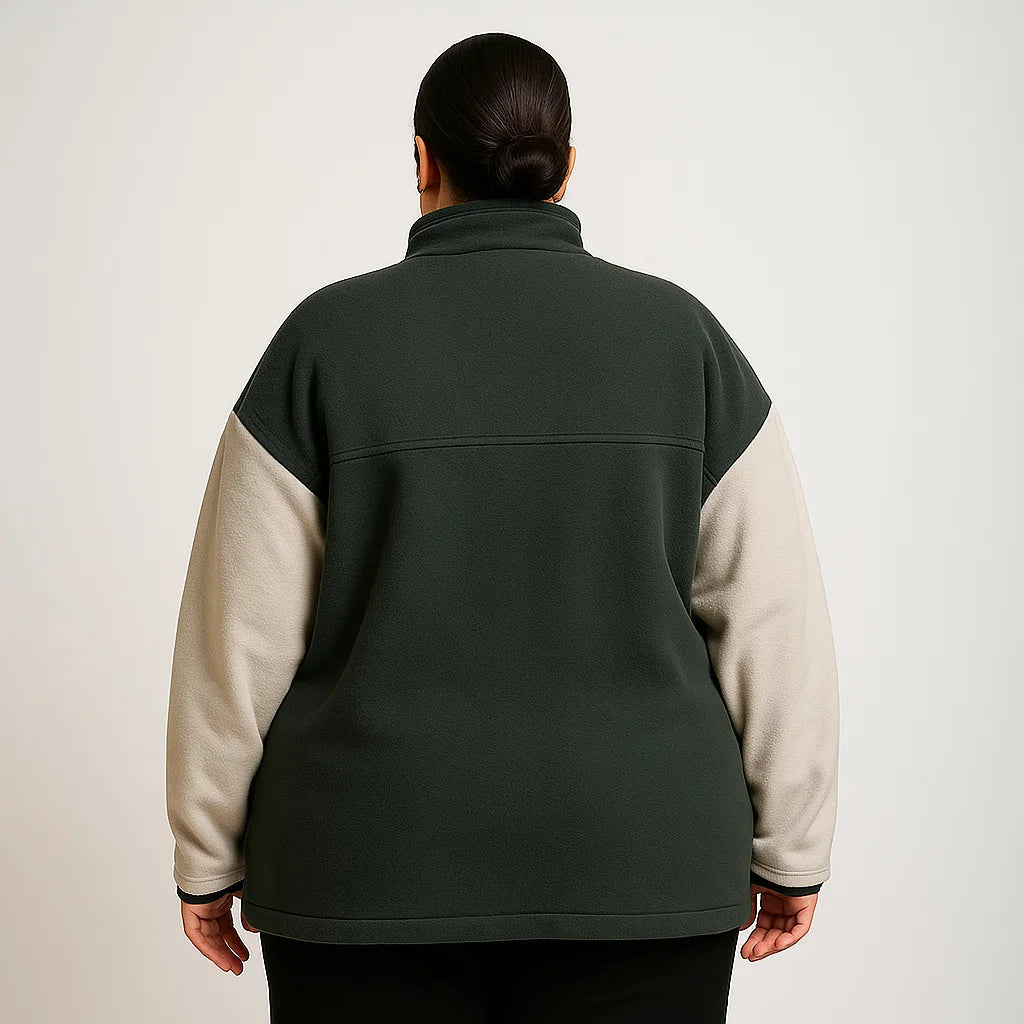 Arctic Comfort Plus-Size Polar Fleece Jacket PSW-8609