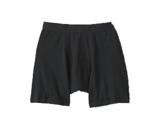 Men’s plus size cotton boxer in random color – relaxed fit, elastic waistband