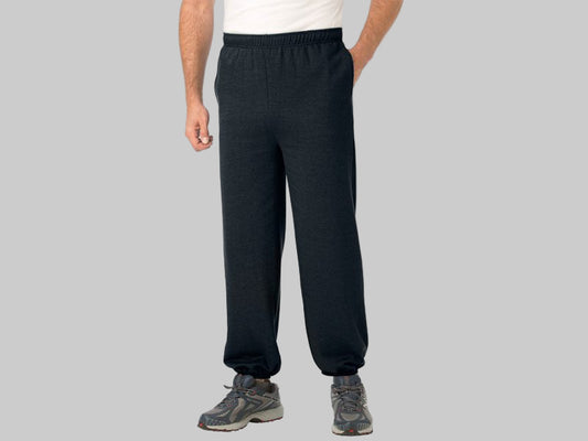 Black Fleece Big Size Closed Bottom Trouser PSM-8727