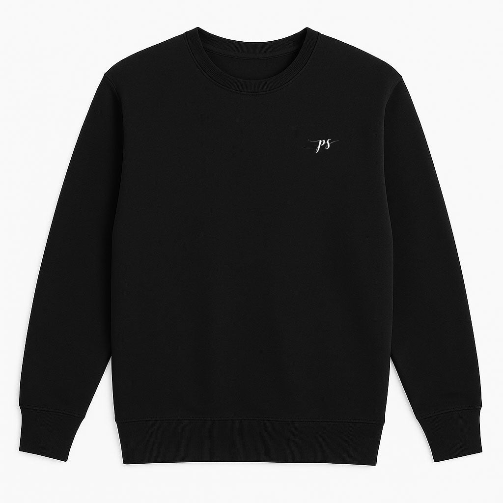 Black Fleece Crewneck Plus Size Sweatshirt PSM-9964
