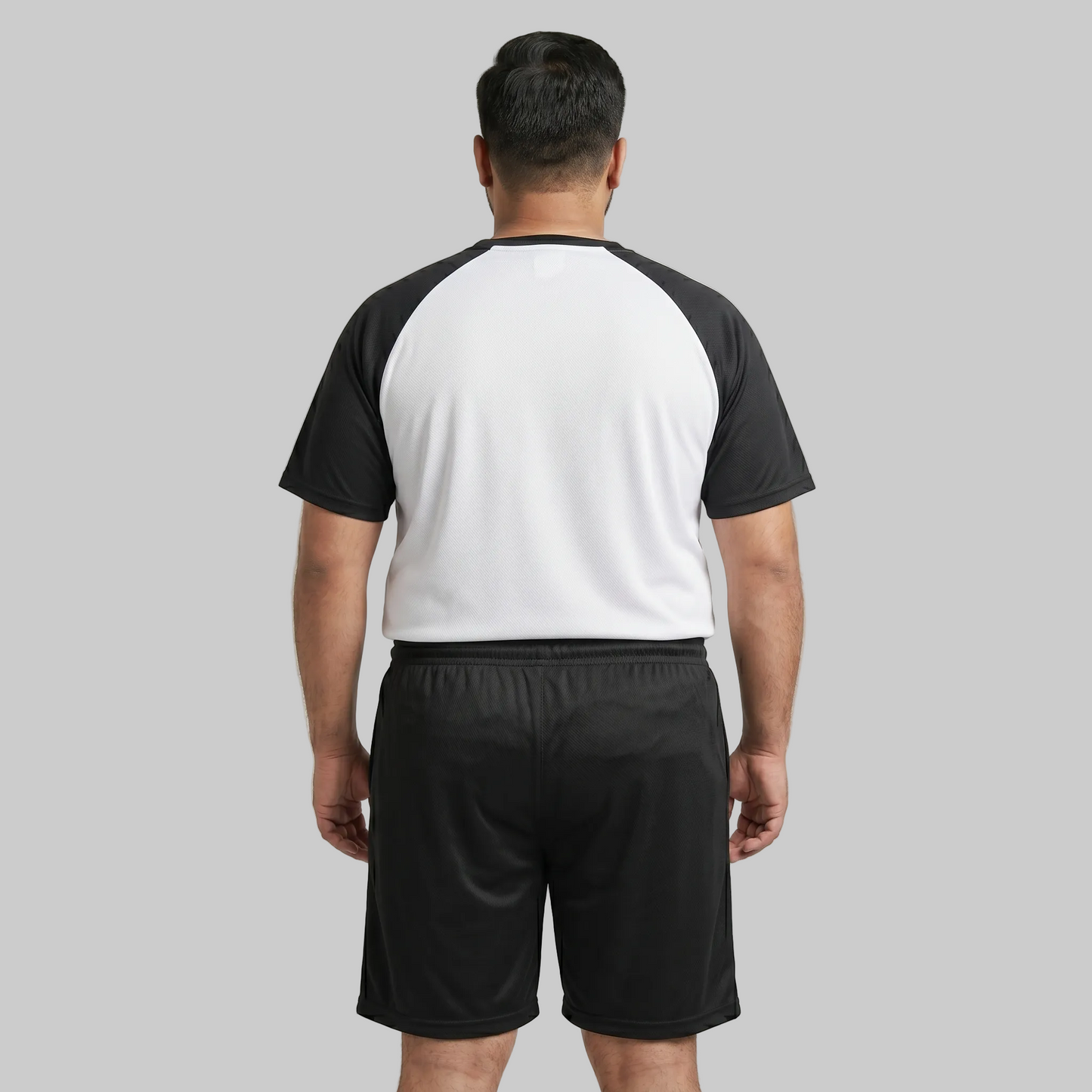 Black & White Raglan Co-ord Set PSM-11052