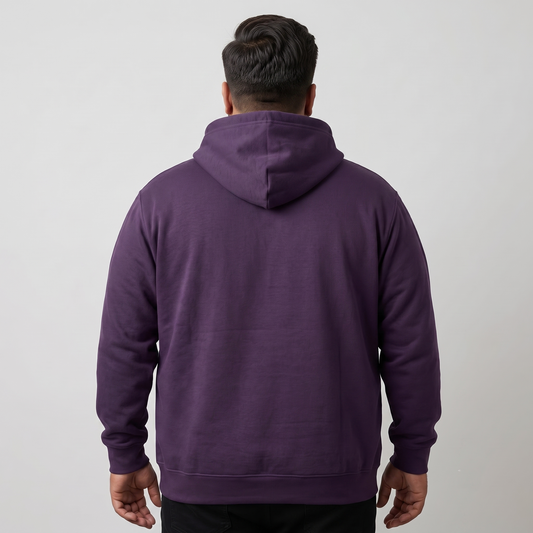 Blackberry Ultra-Comfort Fleece Pullover Hoodie PSM-8652
