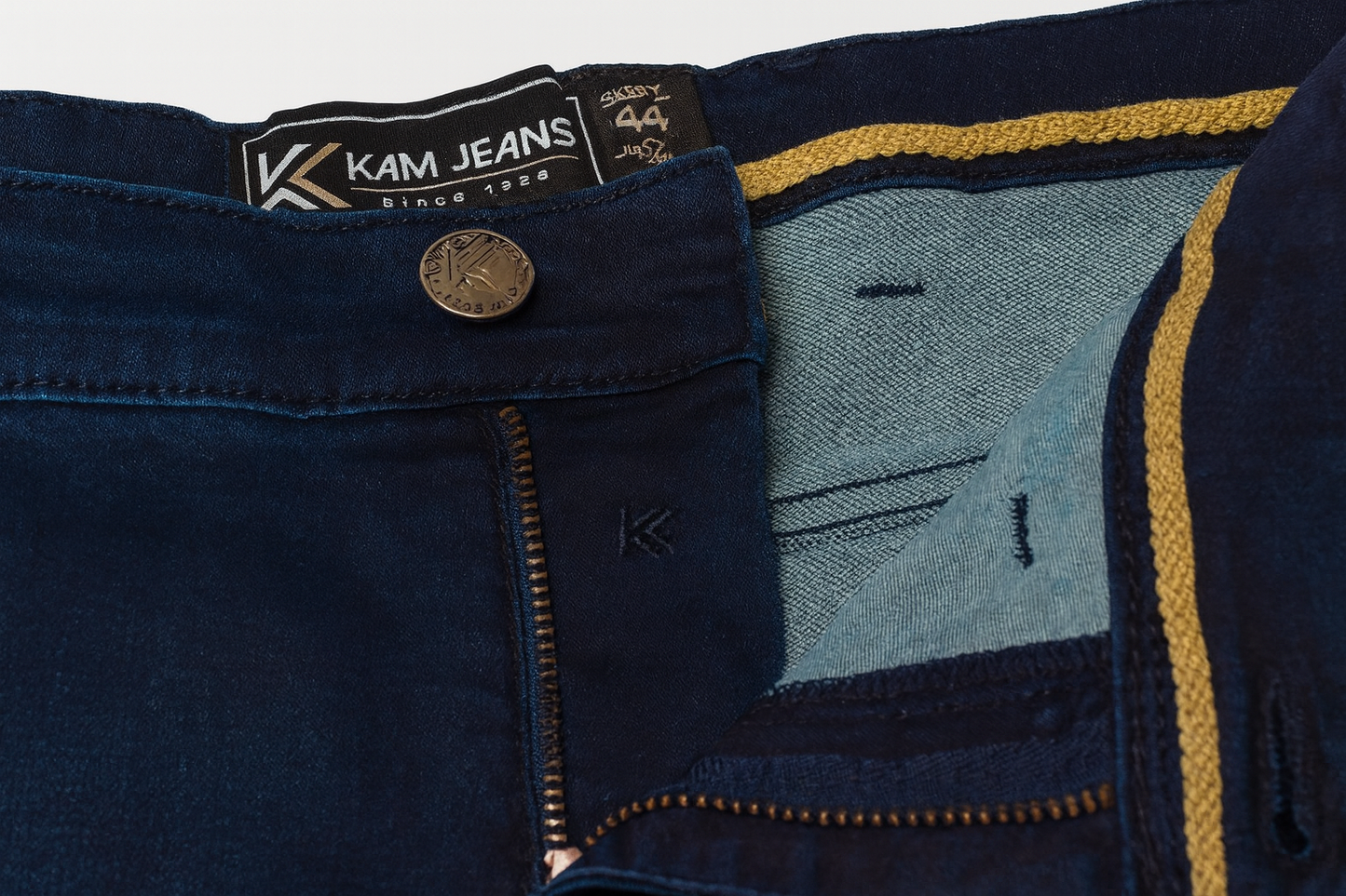 Mid Wash Regular Fit Jeans PSM-9924