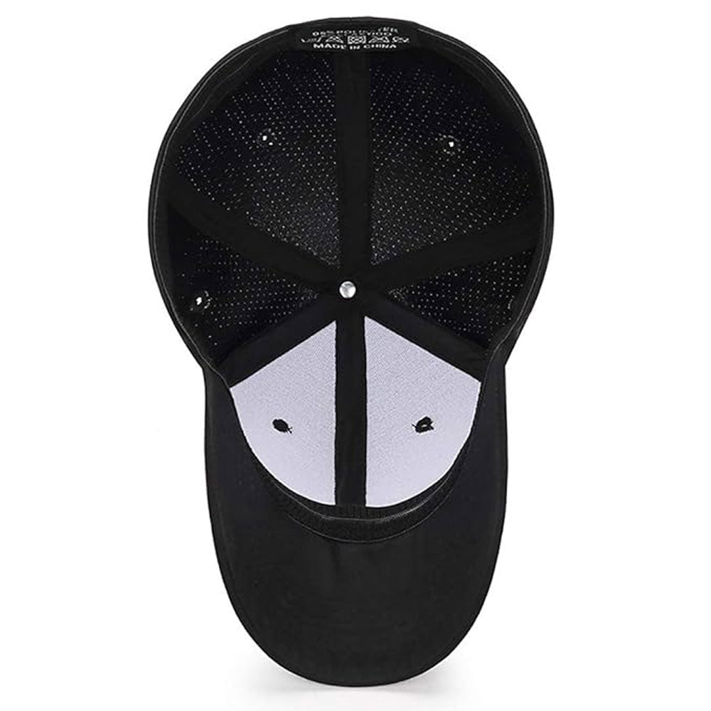 Classic Black Adjustable Baseball Cap PSM-9375