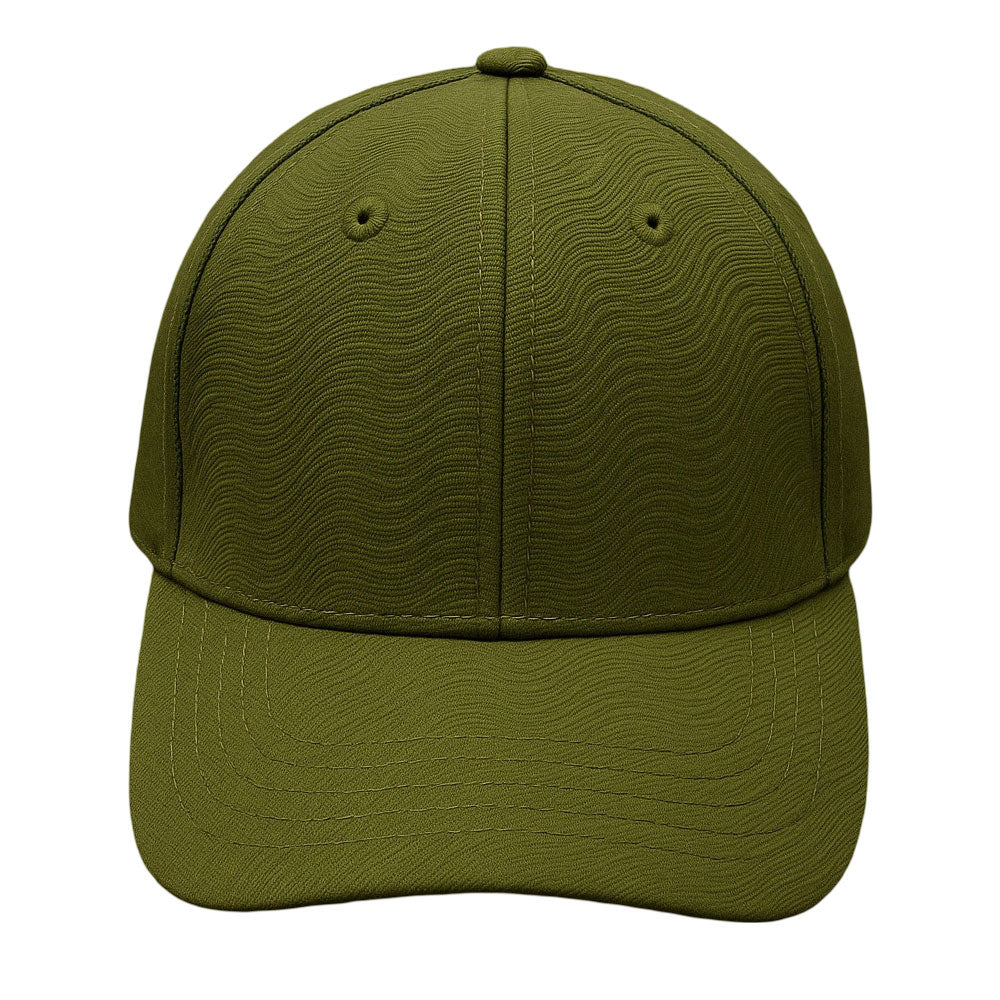 Classic Olive Textured Baseball Cap PSM-9386