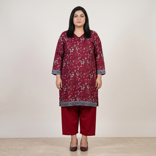 Crimson Forest 3-Piece Printed Lawn Suit PSW-11179