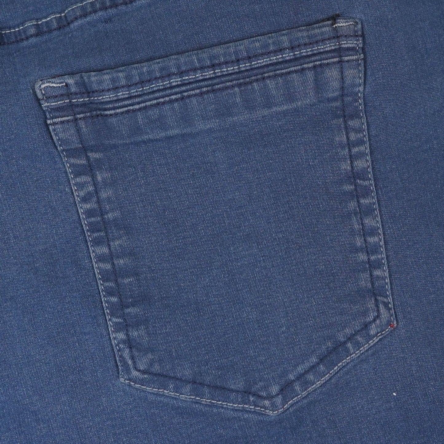 Tapered Fit Blue Plus-Size Denim Jeans PSM-8554