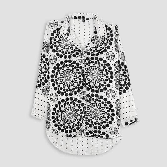 Celestial Dots Long-Sleeve Shirt PSW-9193