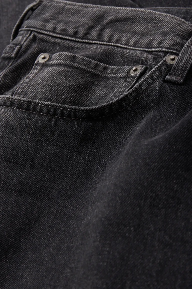 Plus Size Men's Dark Grey ComfortFit Jeans PSM-8440