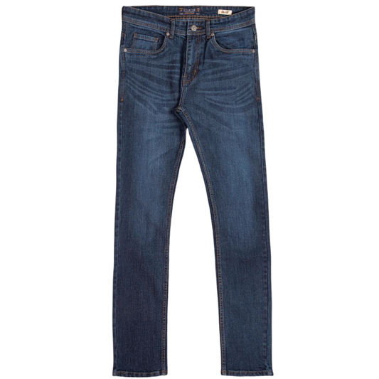 Dark Indigo Classic Straight Plus-Size Jeans PSM-9263