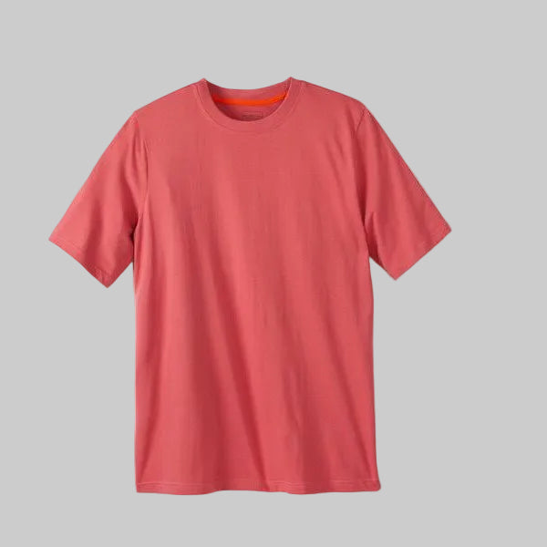 Dark Salmon Big & Tall Size Crewneck T-Shirt PSM-5646