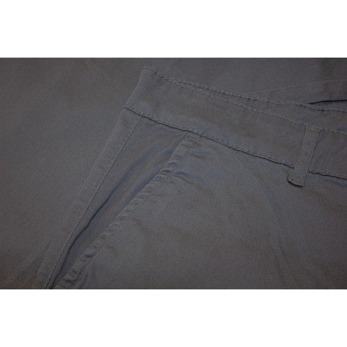 Grey Stretch Chino Pant styled for smart casual look