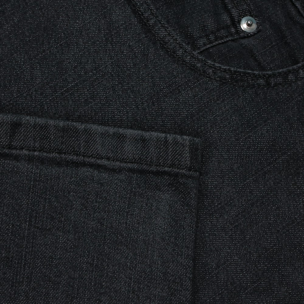 Grey Wash Denim Jeans with belt loops and zip fastening