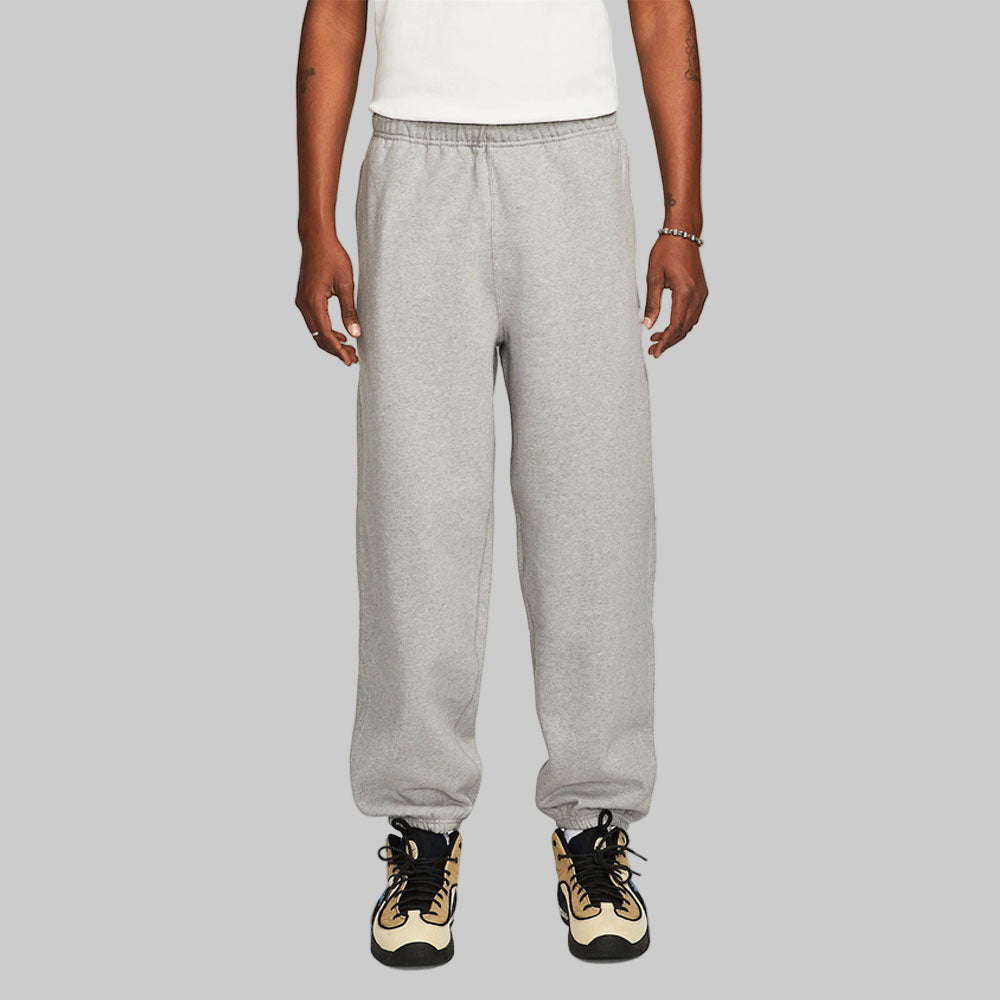 Heather Grey Fleece Big Size Closed Bottom Trouser PSM-8728