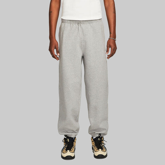 Heather Grey Fleece Big Size Closed Bottom Trouser PSM-8728