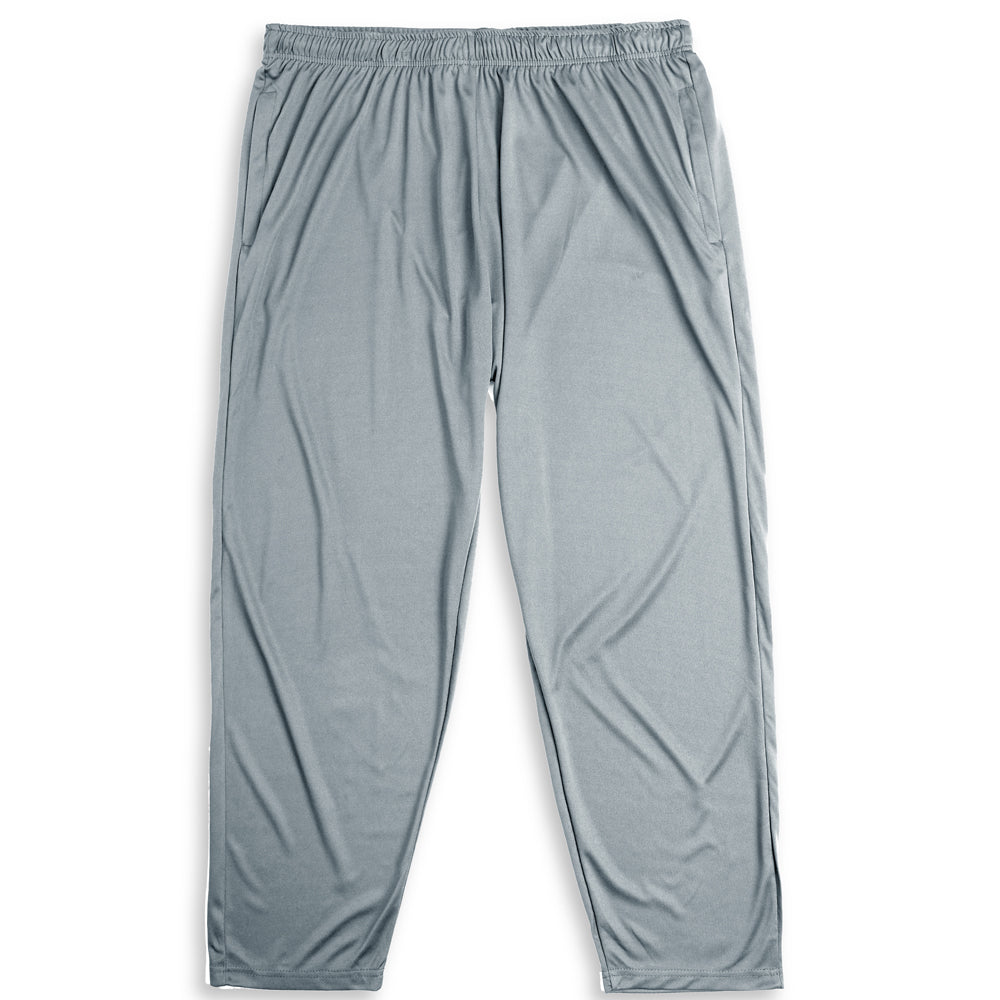 Grey Polyester Plus Size Sportswear Tracksuit PSM-7857