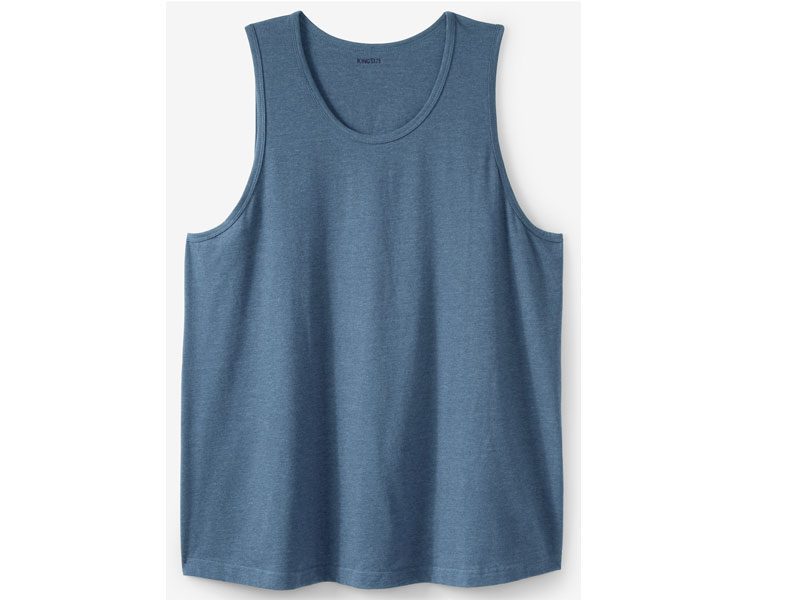 Slate Blue Big & Tall Size Tank PSM-3590