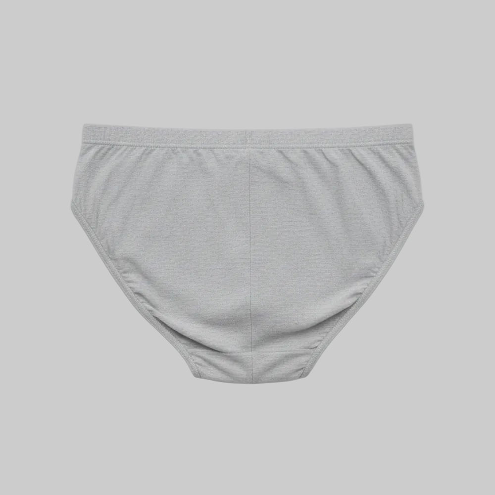 Heather Grey Big Size Classic Cotton Brief For Men PSM-9638