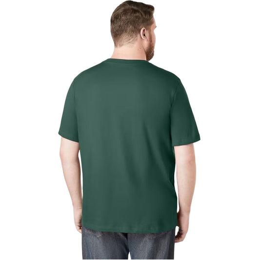Hunter Green Big & Tall Crewneck T-Shirt PSM-3639