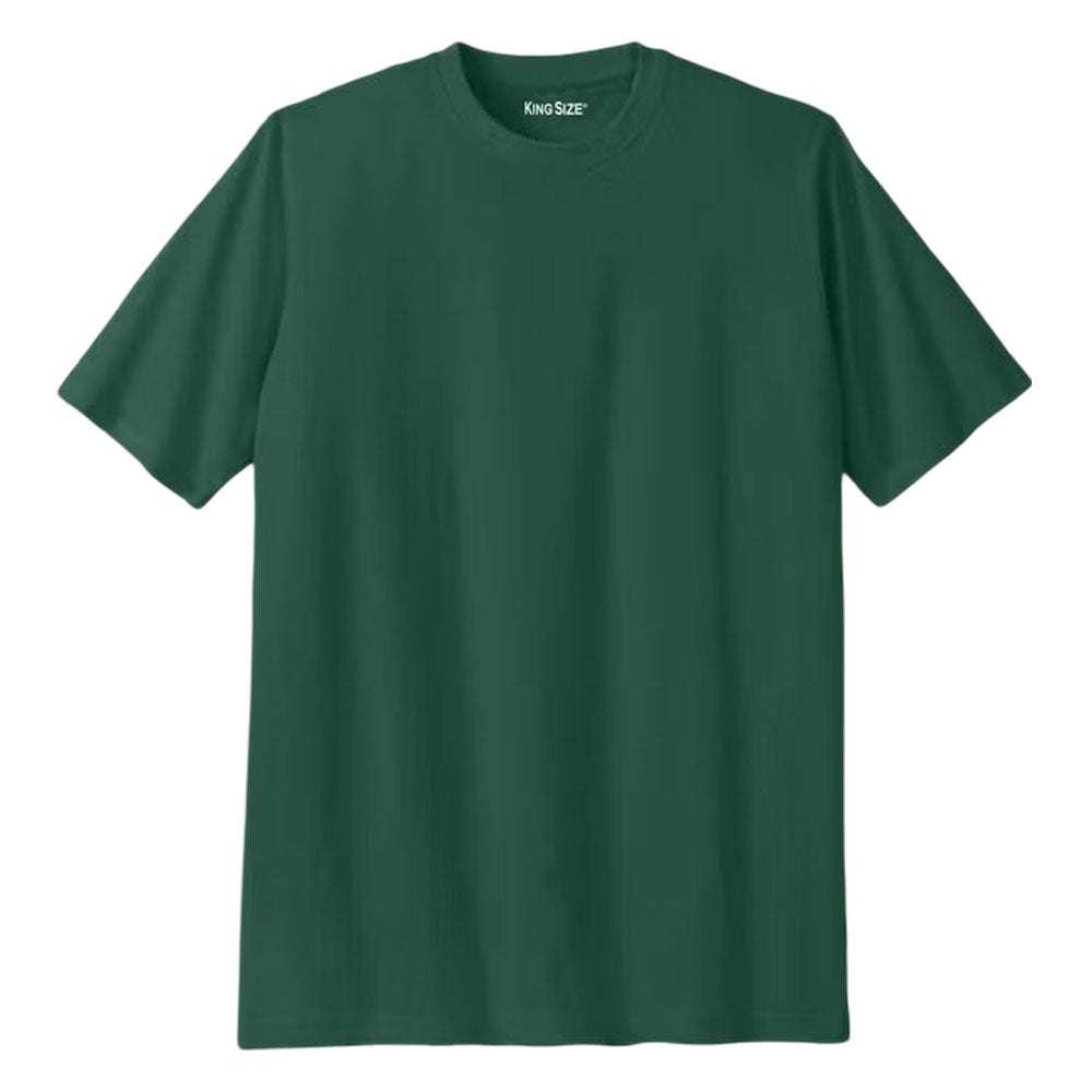 Hunter Green Big & Tall Pocket Crewneck T-Shirt PSM-3639
