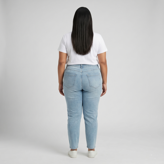 Light Blue Washed Style Denim Jeans PSW-11096