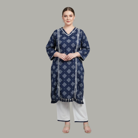 Meherbaan Navy Printed 3-Piece Lawn Suit PSW-10029
