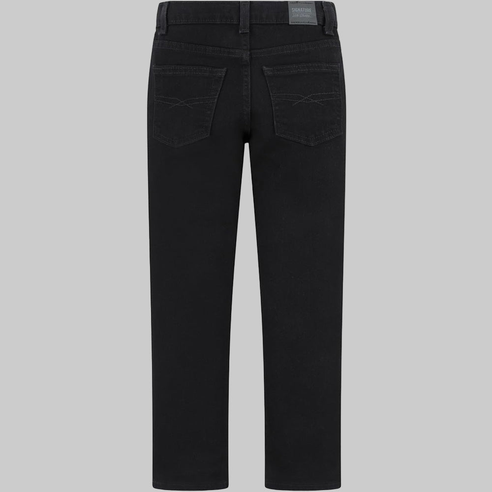 Midnight Black Regular Fit Jeans PSM-10172