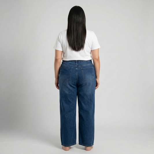 Midnight Indigo Straight Denim Jeans PSW-11071