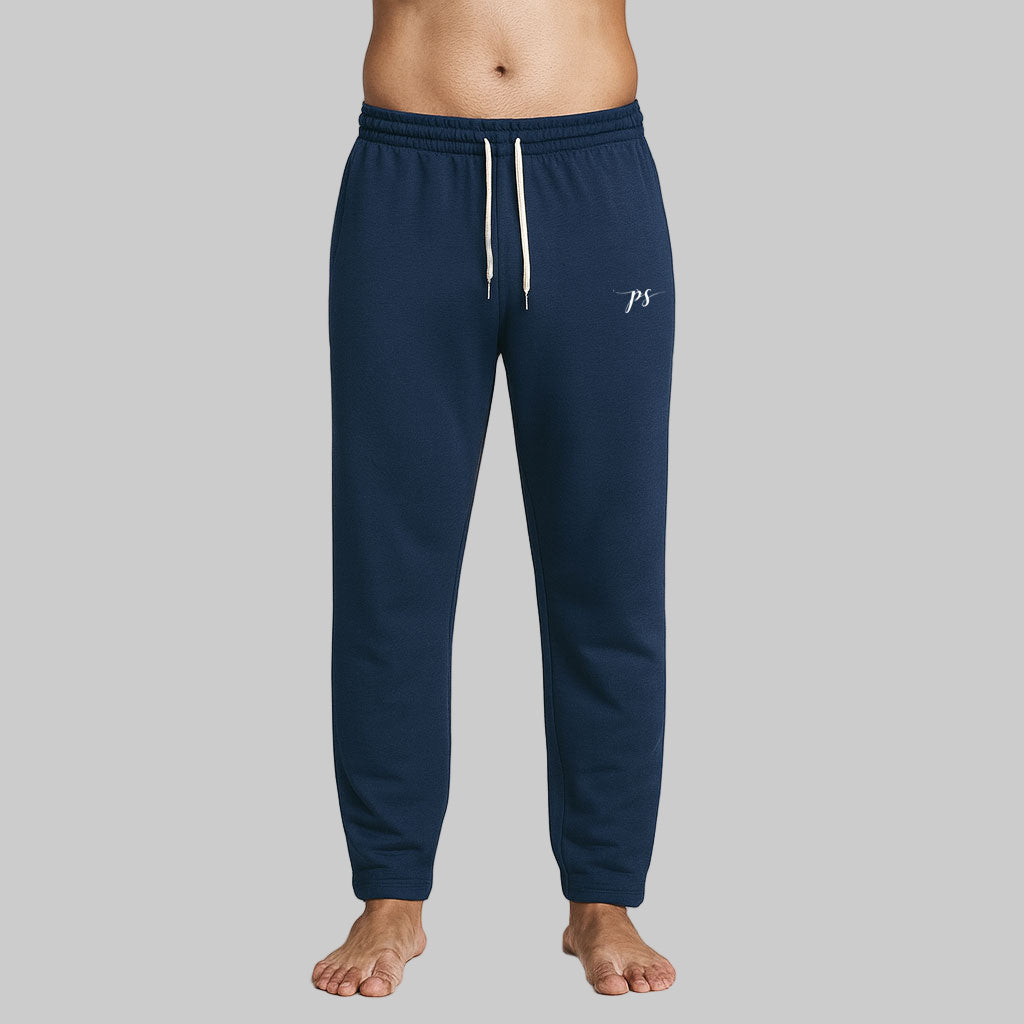 Navy Plus Size Comfort Fit B Grade Trousers PSM-10209B