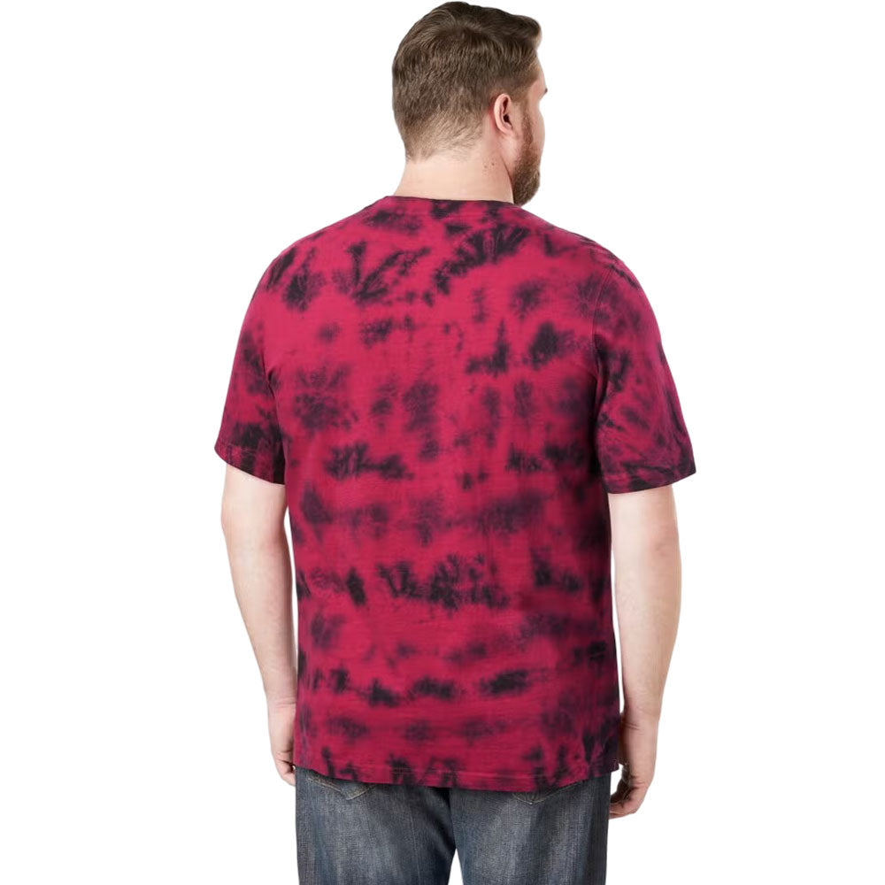 Plus-size Shrink-Less™ crewneck T-shirt with a relaxed fit, durable taped seams, and shrink-resistant fabric for lasting comfort