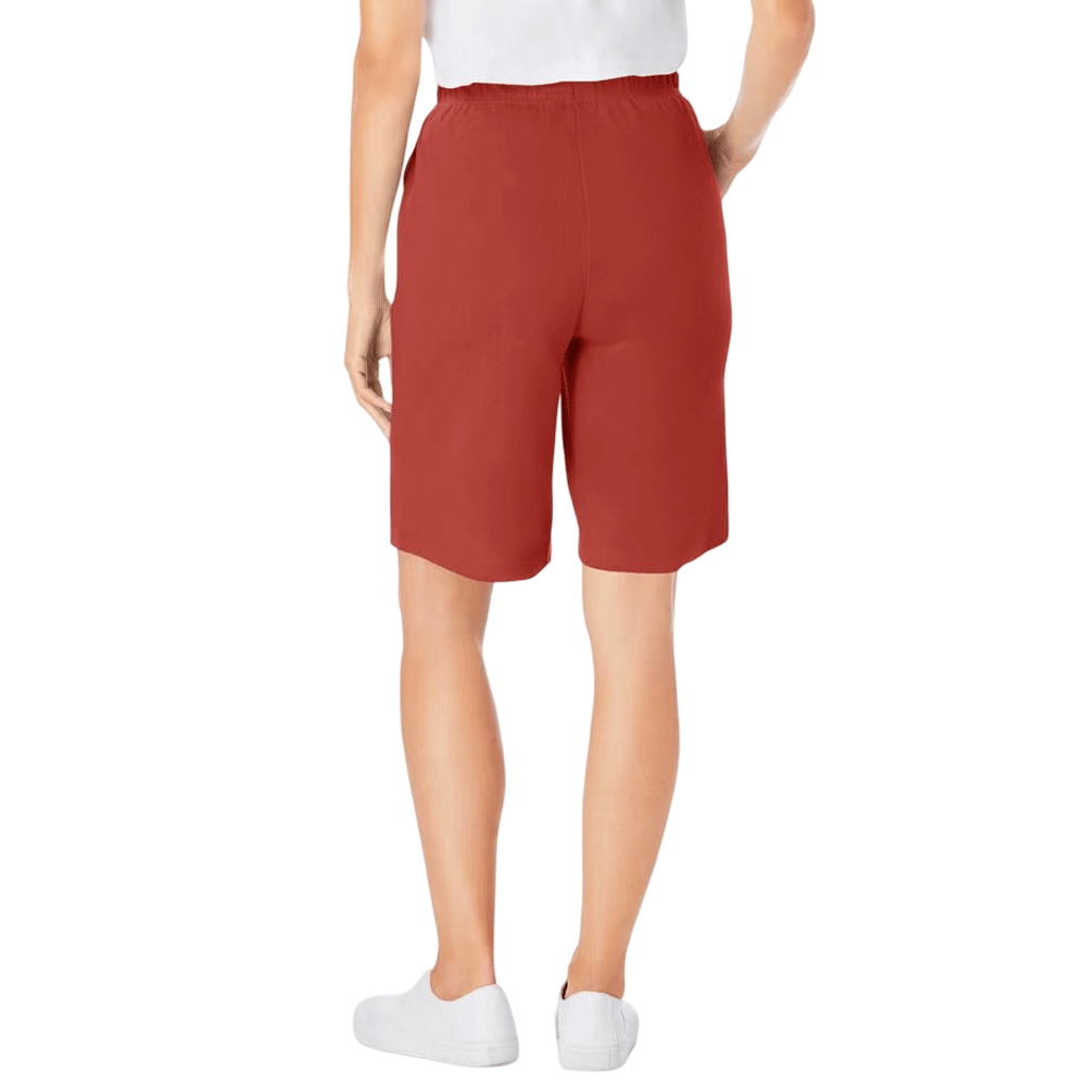 Red Ochre Plus Size Women Knit Short PSW-9299