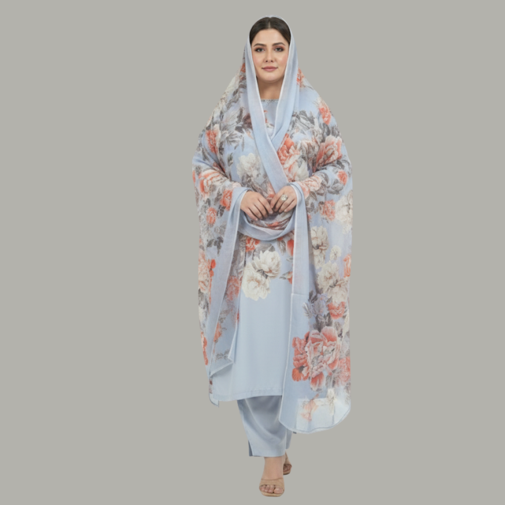 Floral Elegance 3-Piece 2XL–5XL PSW-10091