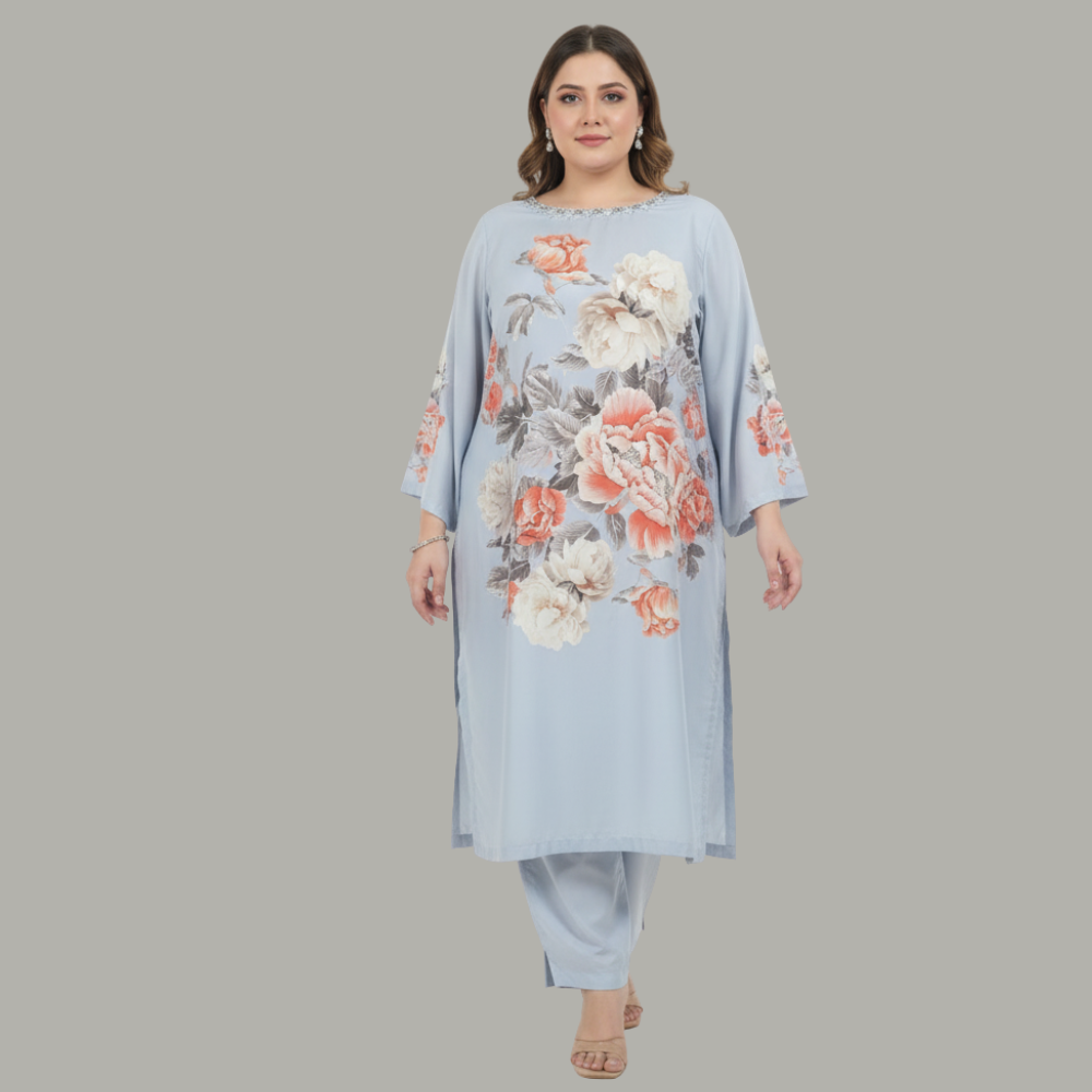 Floral Elegance 3-Piece 2XL–5XL PSW-10091
