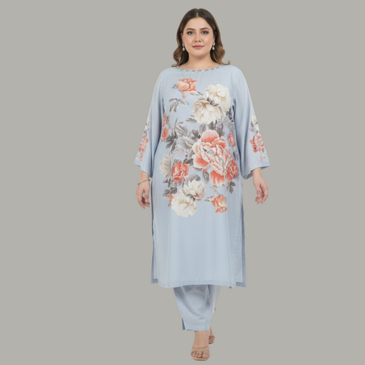 Floral Elegance 3-Piece 2XL–5XL PSW-10091