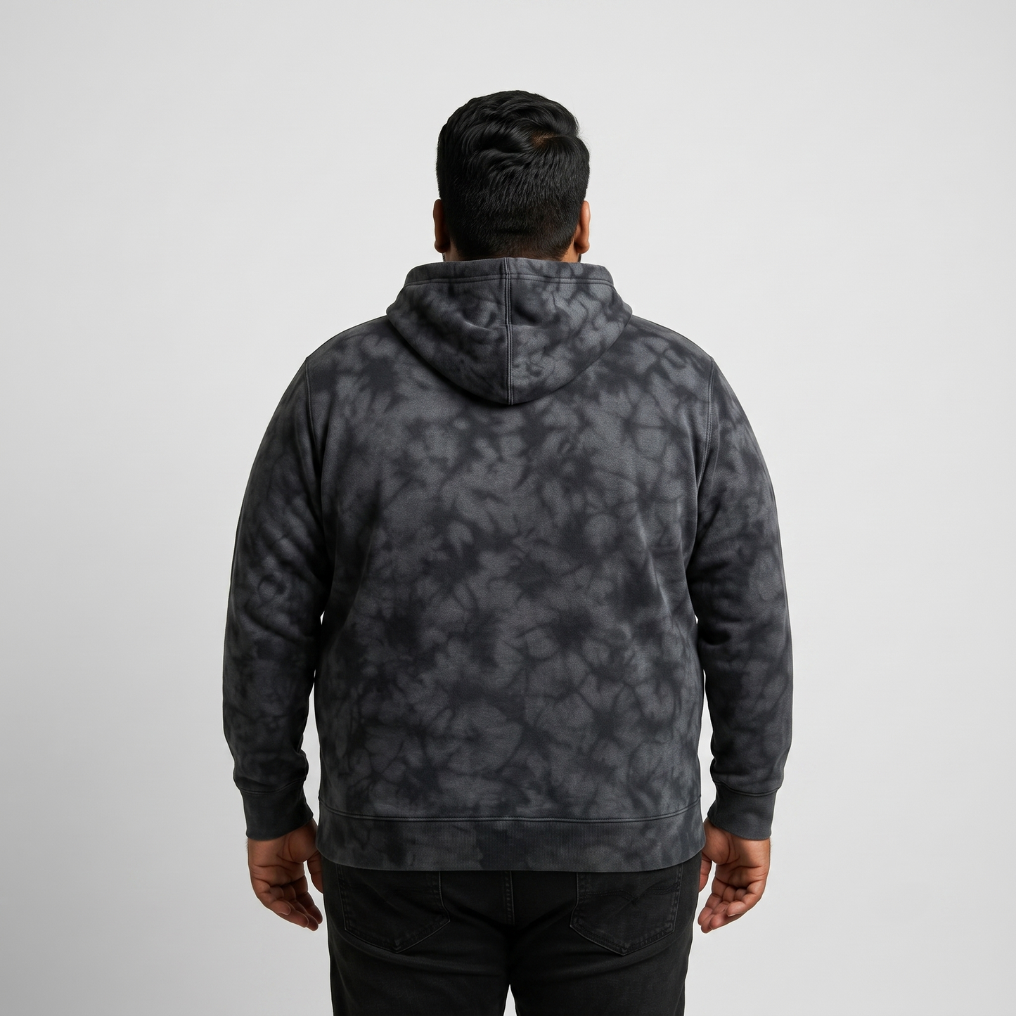 Steel Marble Fleece Big & Tall Size Pullover Hoodie PSM-5331
