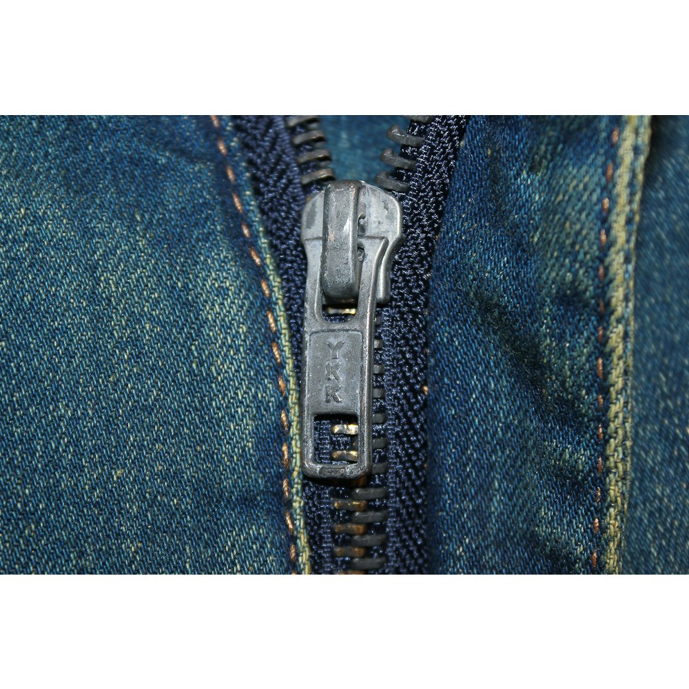 Tint Wash Stretch Denim Jeans with belt loops and YKK zip fly