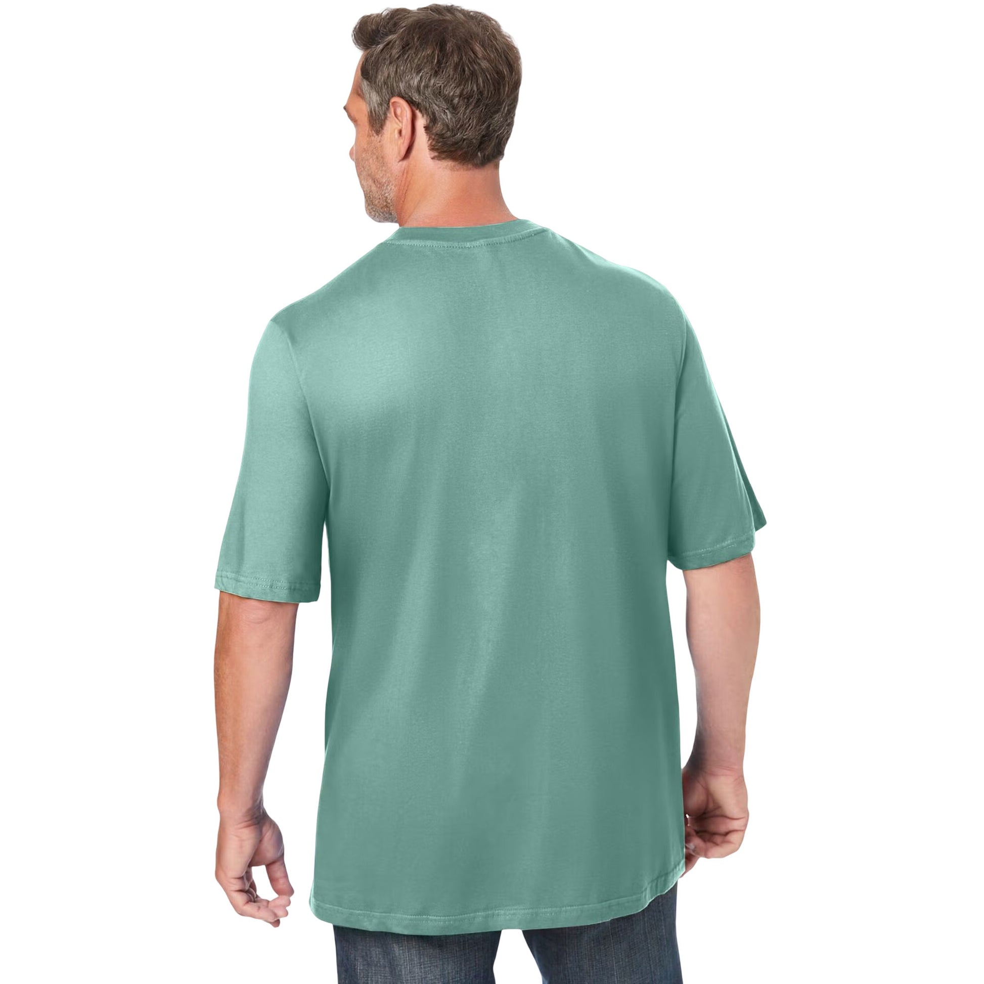 Vintage Green Pocket Crewneck T-Shirt