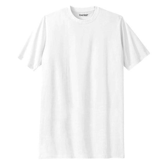 Moisture-wicking short-sleeve crewneck tee for men – relaxed fit, tagless, polyester, No Sweat performance fabric