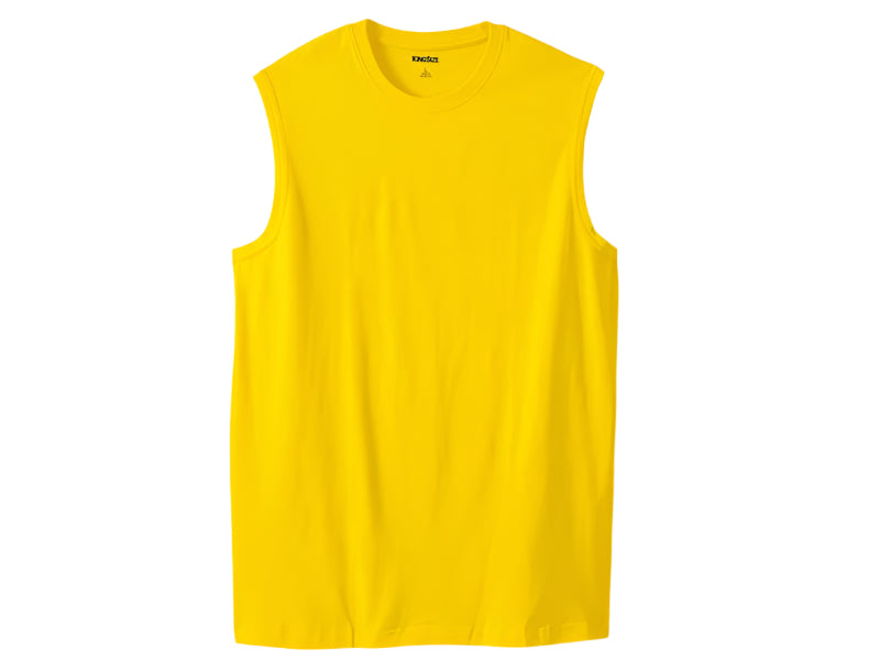 Yellow Big & Tall Muscle T-Shirt – Relaxed Fit for Plus Size