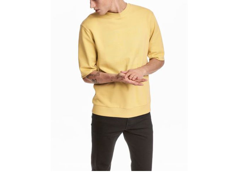 Big Size Short Sleeve Sweatshirt PSM-4478