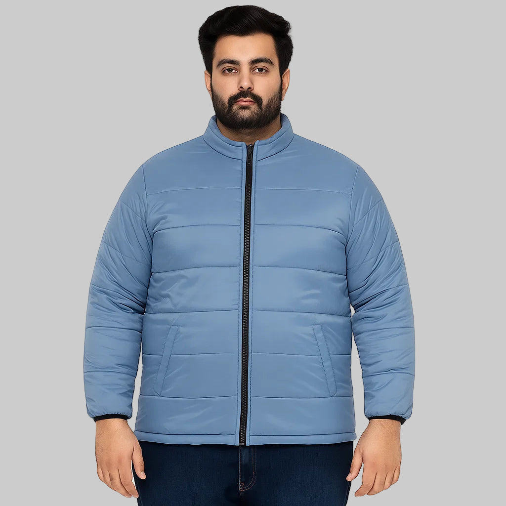 Skyline Plus Size Long Sleeve Puffer Jacket PSM-8739