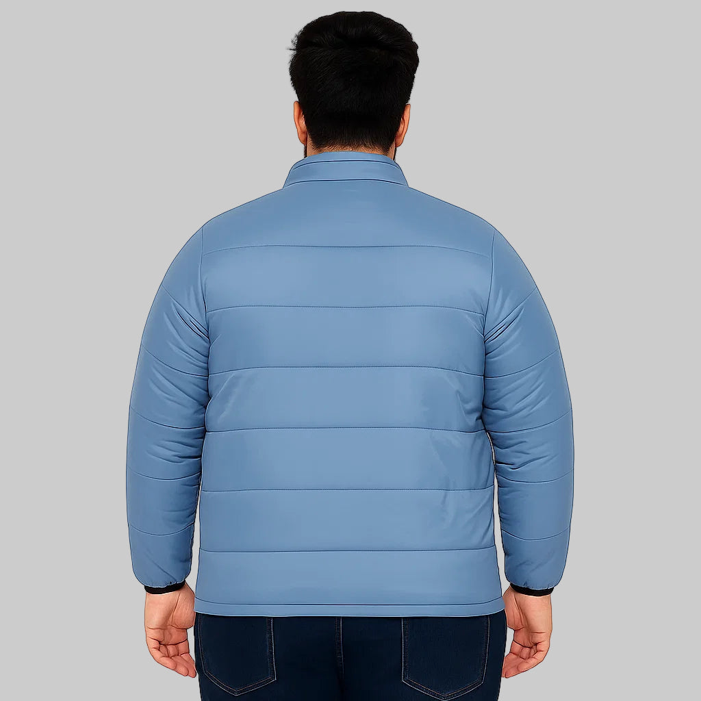 Skyline Plus Size Long Sleeve Puffer Jacket PSM-8739