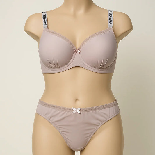 Blush Elegance Plus Size Lingerie Set PSW-9772