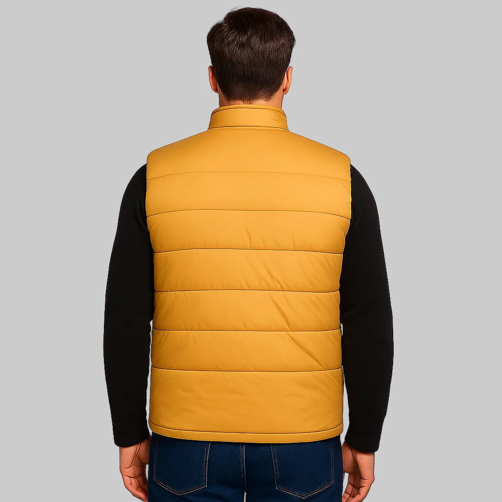 Sierra Peak Plus Size Sleeveless Puffer Jacket PSM-8637