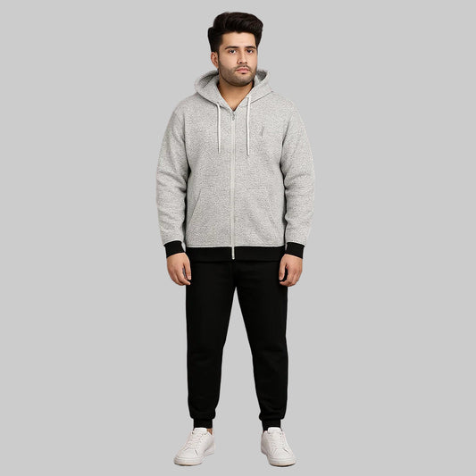 Comfy Luxe Plus-Size Cotton Fleece Tracksuit PSM-8703