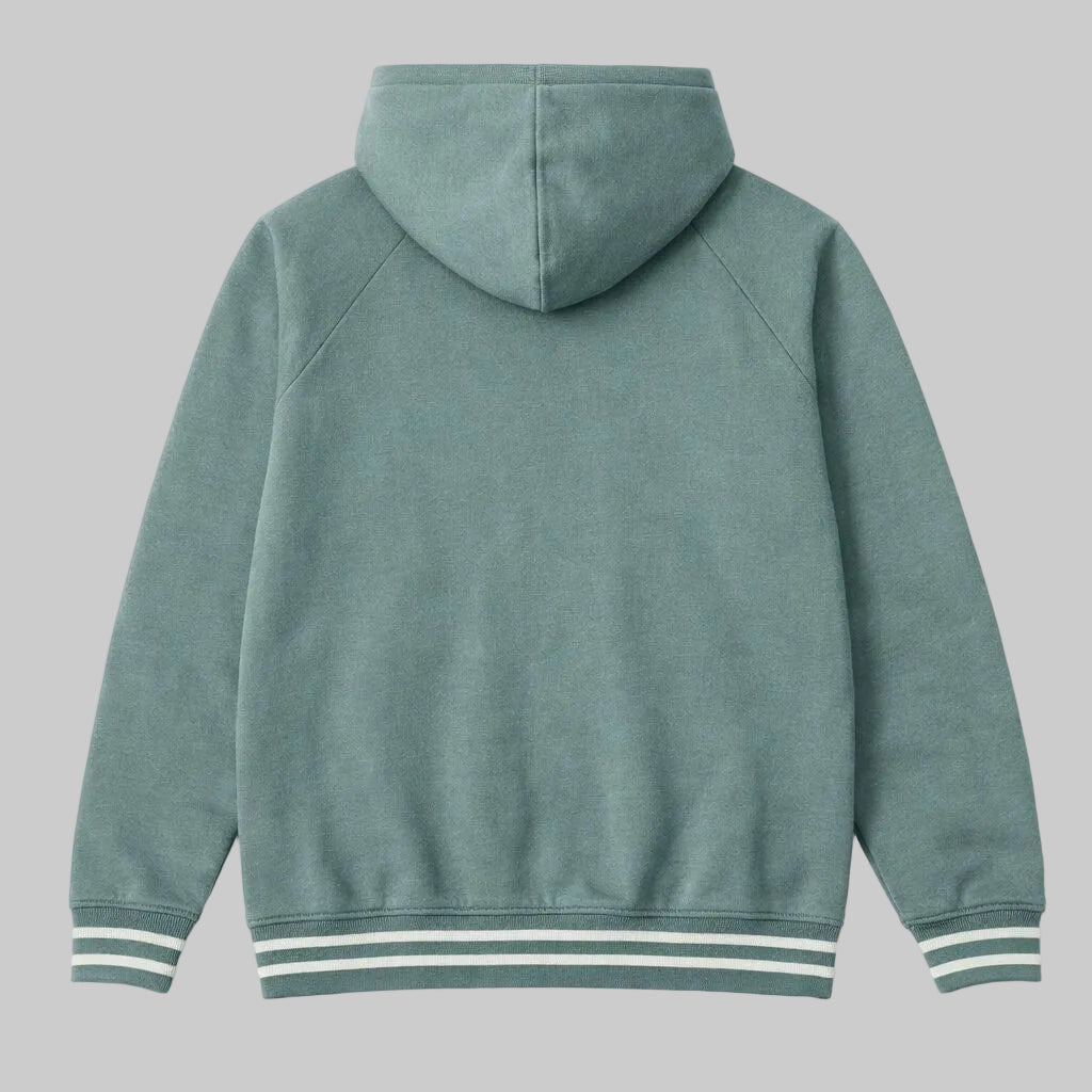 Sage Green Classic Pullover Hoodie PSM-10466