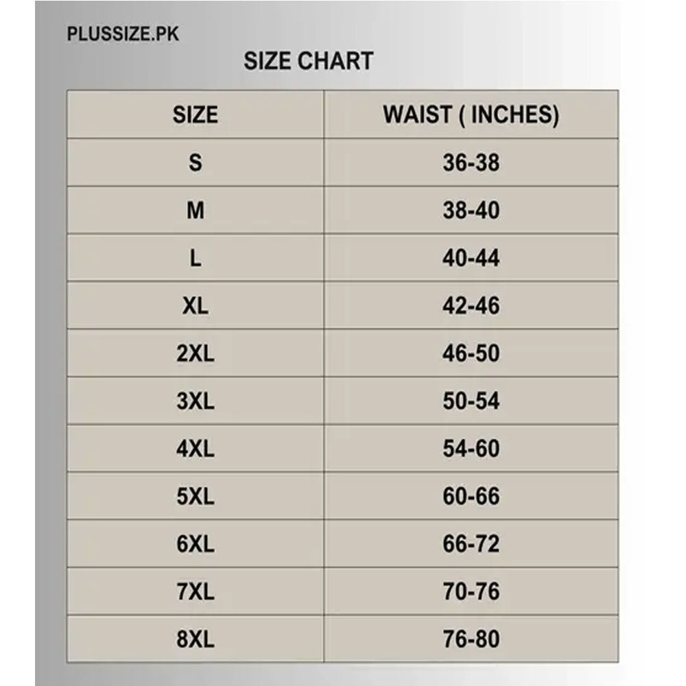 Black Big & Tall HeavyWeight Thermal Pants PSM-3881